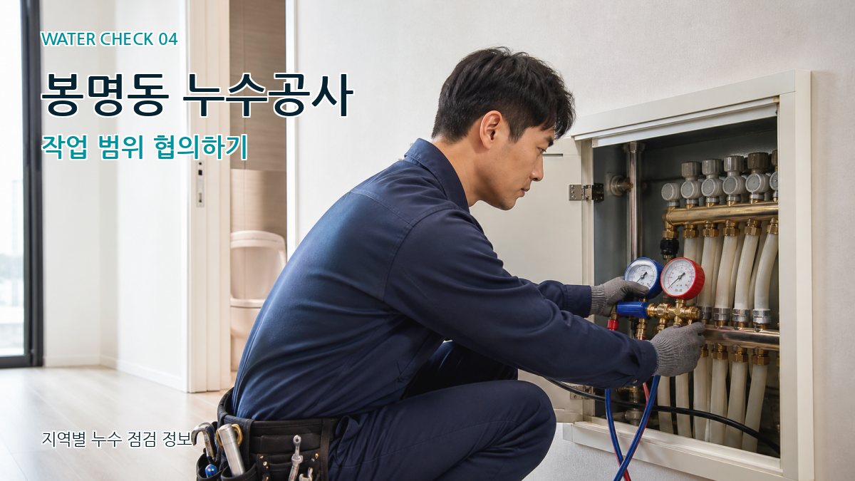 봉명동 누수탐지 누수탐지 이미지