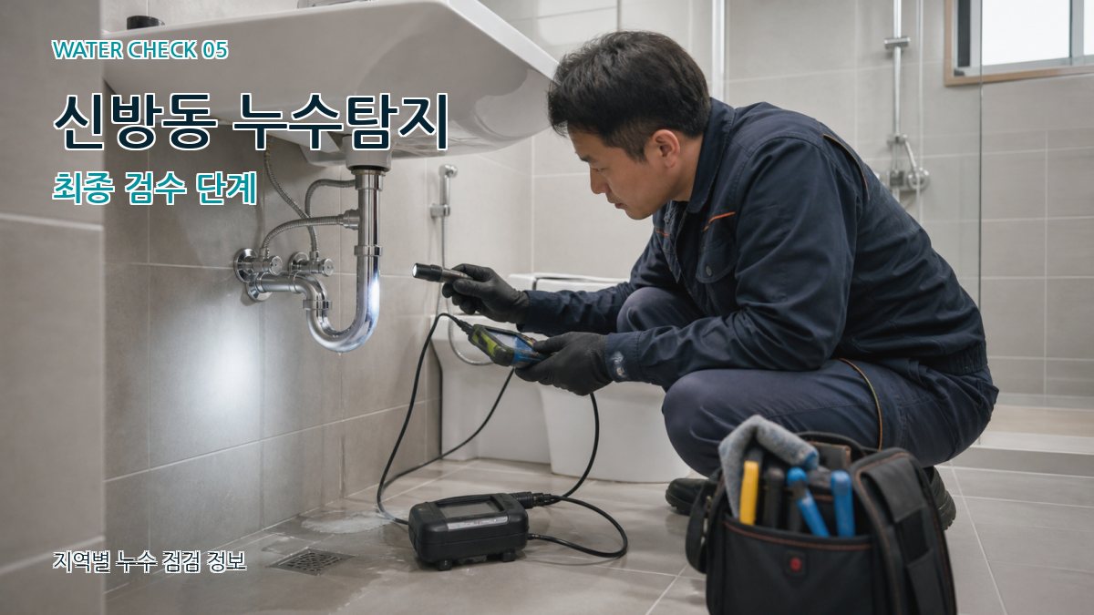 신방동 누수공사 누수탐지 이미지