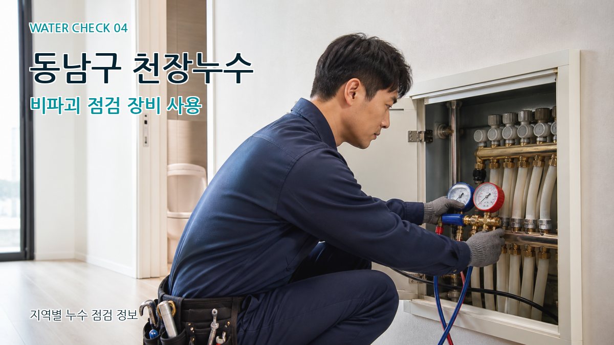 동남구 누수탐지 누수탐지 이미지