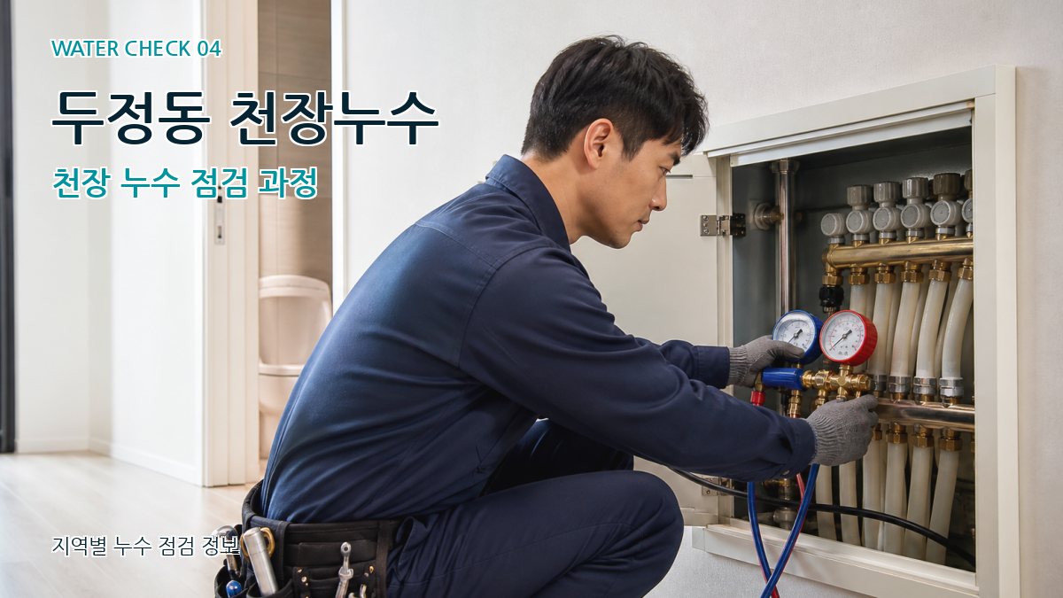 두정동 누수탐지 누수탐지 이미지