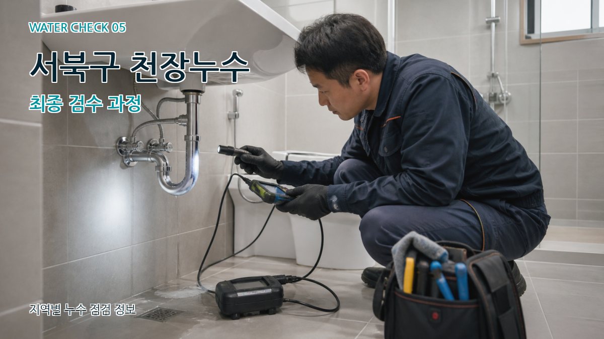 서북구 누수공사 누수탐지 이미지