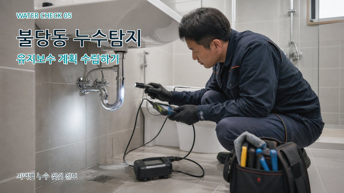 불당동 누수공사 누수탐지 이미지