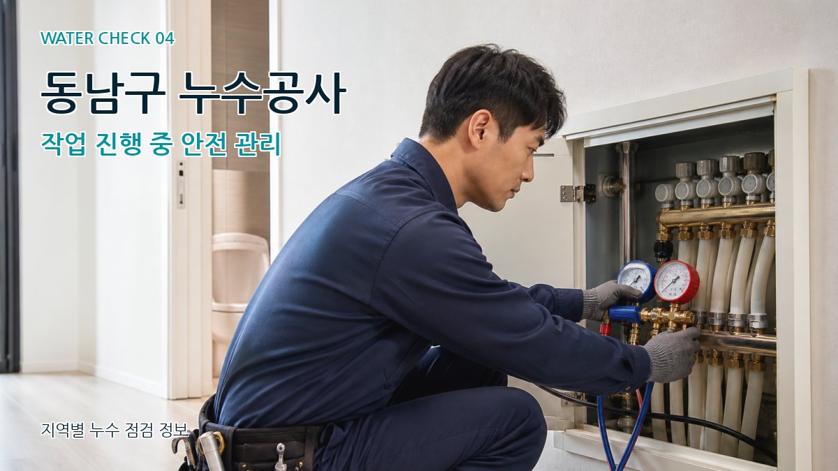 동남구 누수탐지 누수탐지 이미지
